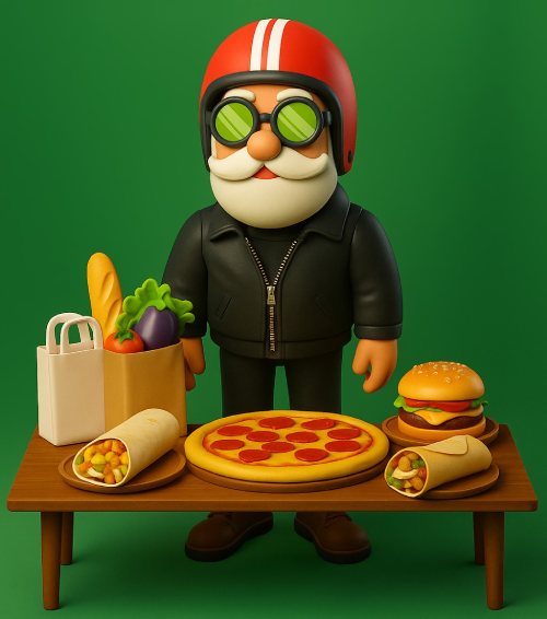 Alideda food delivery